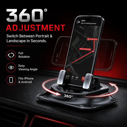 360° Anti-Slip Car Phone Mount